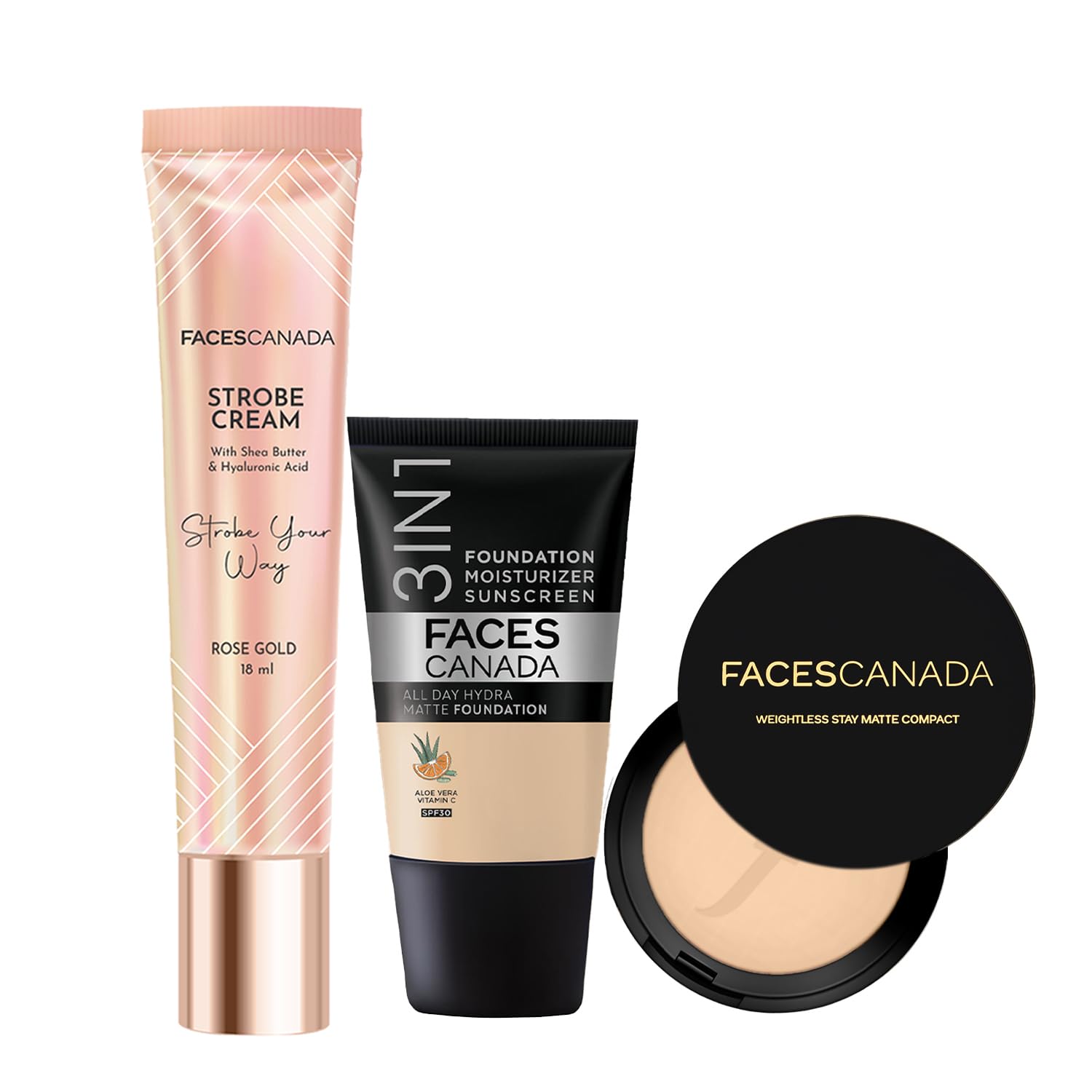 FACESCANADA Cream All Day Hydra Matte Foundation